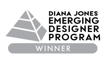 Diana Jones Emerging Designer Program Winner Logo